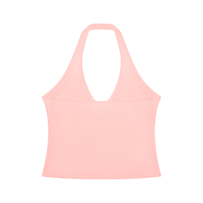 ESSENS Women’s Ruched Halter Yoga Tank Top