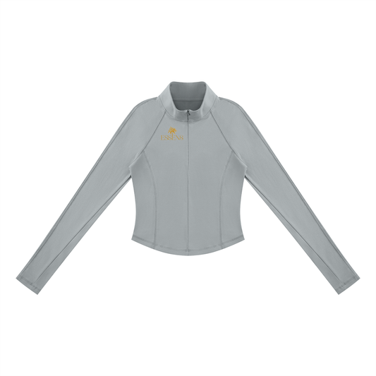 ESSENS Women's Quarter-Zip Yoga T-Shirt