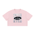 Women's Mineral Wash Cotton Crop T-Shirt ESSENS