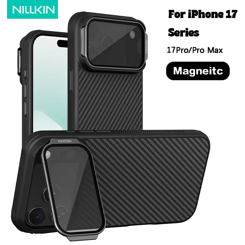Magsafe iPhone 17/Pro Max Aramid Fiber Case With Lens Protection
