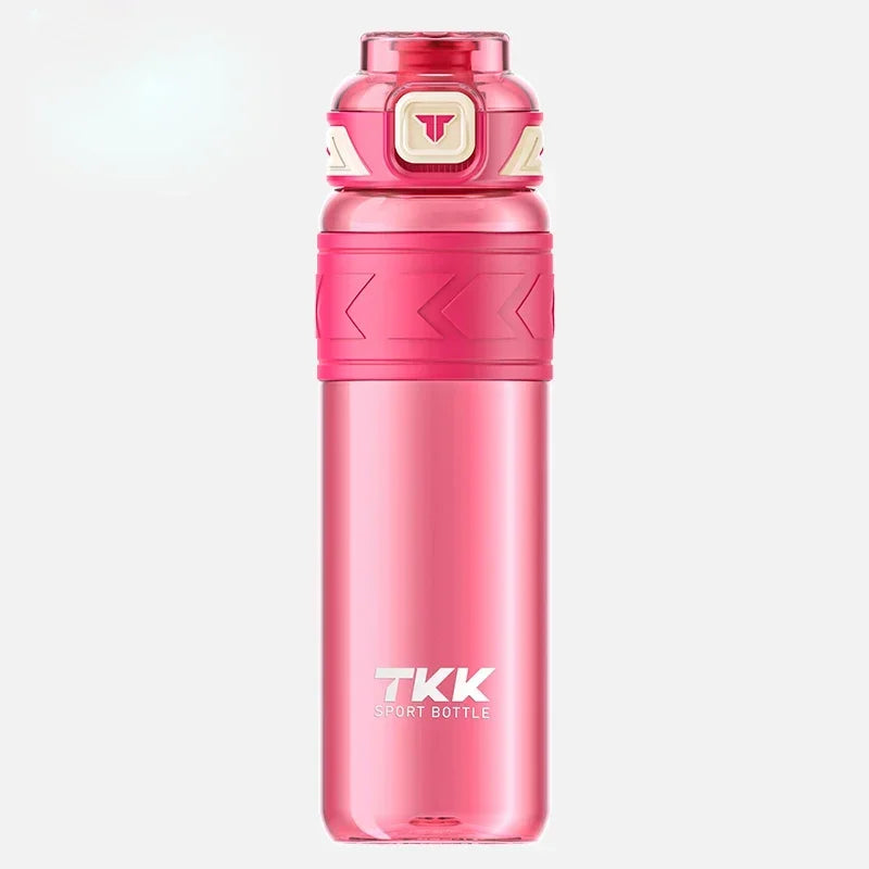 Bottle Sports Watter Bottle Tritan BPA Free Straw Portable Leak-proof Plastic Drinkware Outdoor Fitness Kettle