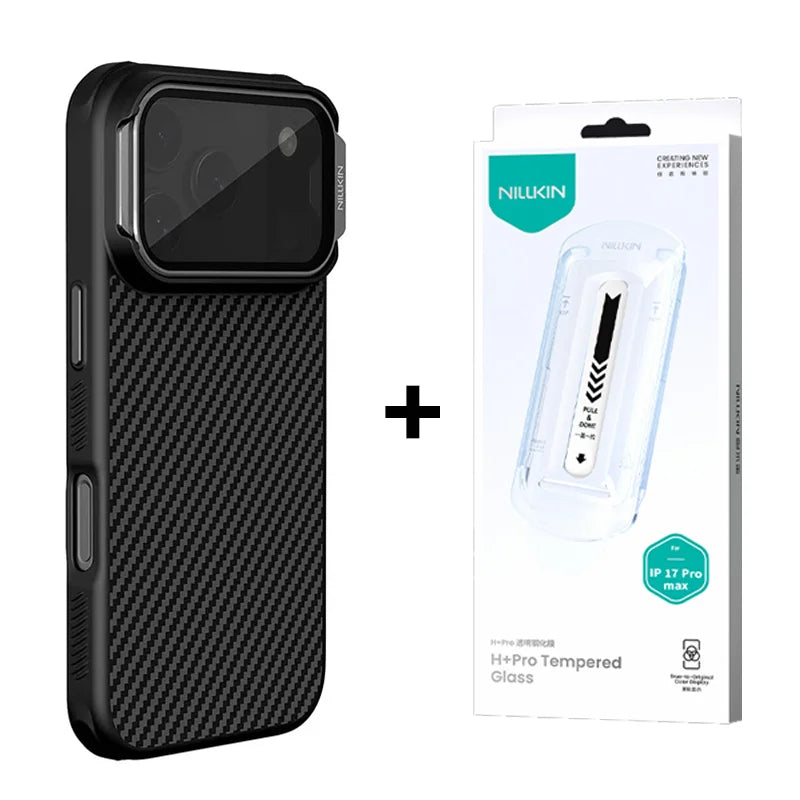 Magsafe iPhone 17/Pro Max Aramid Fiber Case With Lens Protection