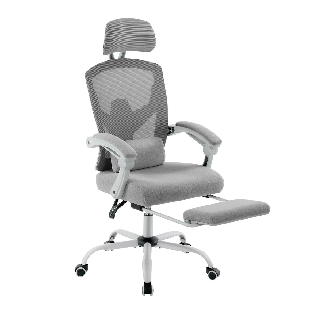 Gaming Chair Computer Desk Swivel Rolling  Lumbar Support Pillow