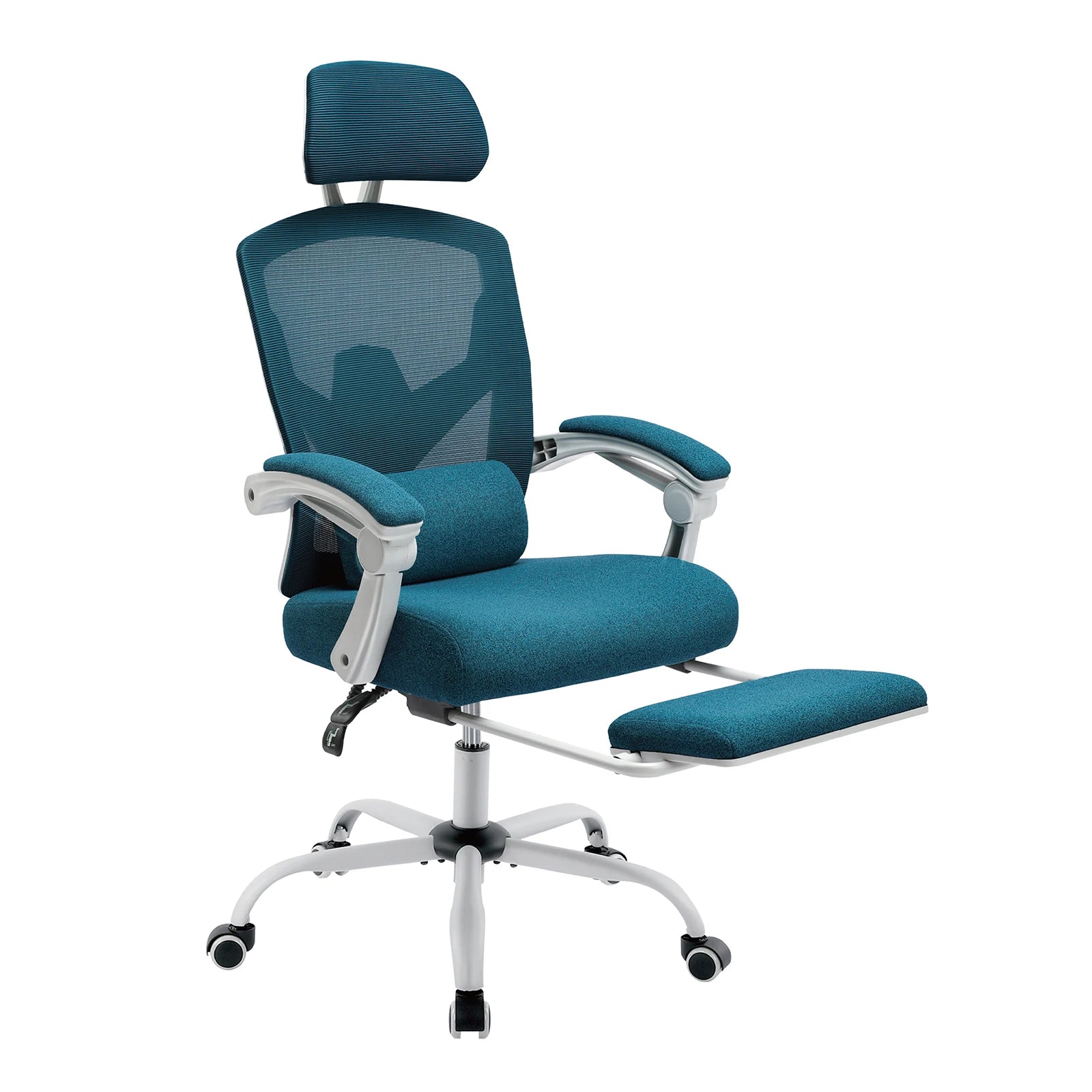 Gaming Chair Computer Desk Swivel Rolling  Lumbar Support Pillow