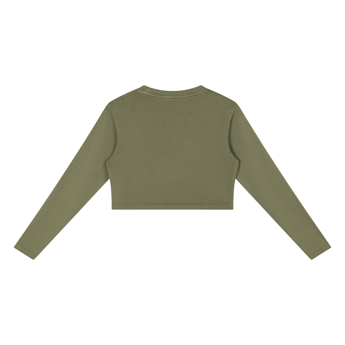 ESSENS Women's Mineral Wash Crop Sweatshirt