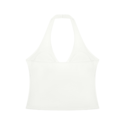 ESSENS Women’s Ruched Halter Yoga Tank Top