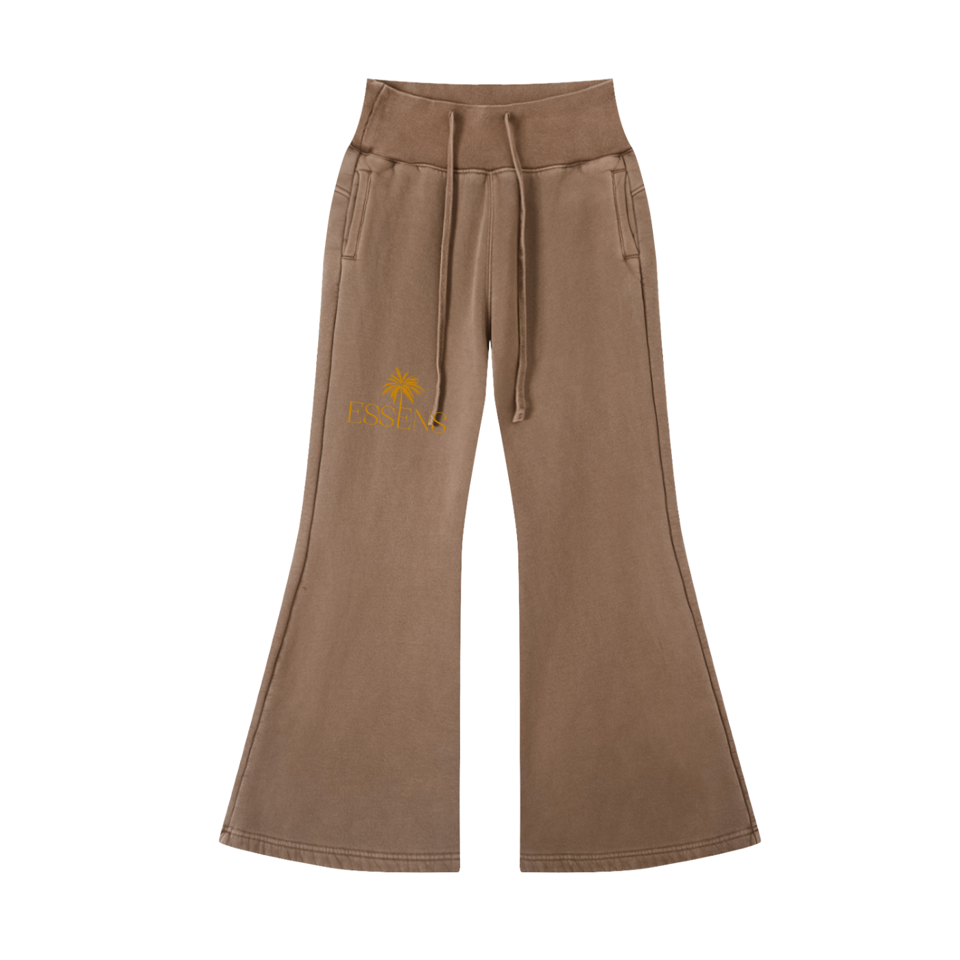 Vintage Washed Flared Fleece Pants ESSENS 1804 Zoe